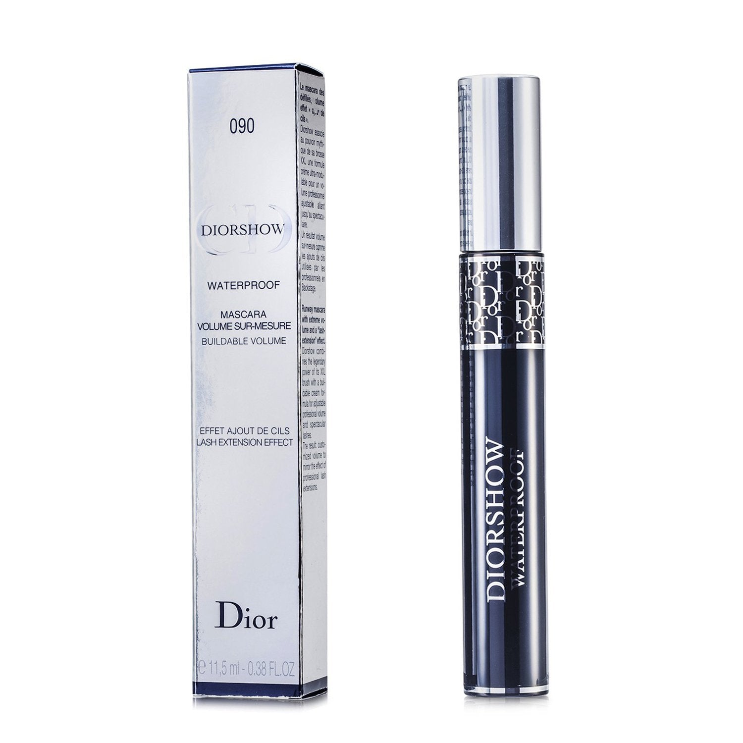 Christian Dior Diorshow Mascara Waterproof - # 090 Black (Packaging Random Pick)  11.5ml