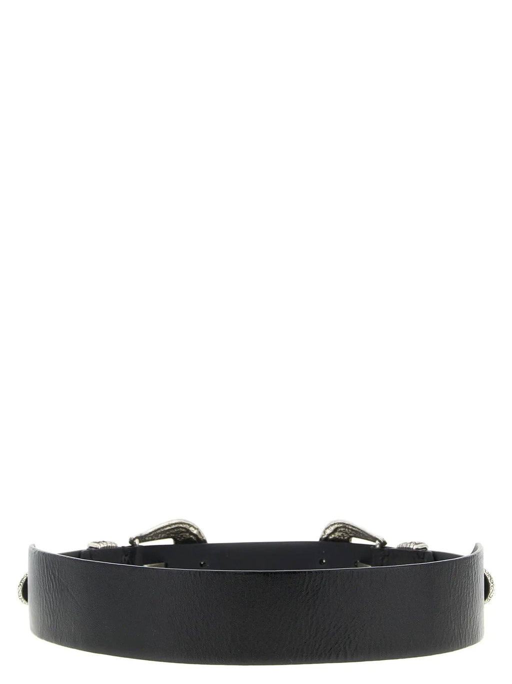 Golden Goose Black Cowhide Regular Belt