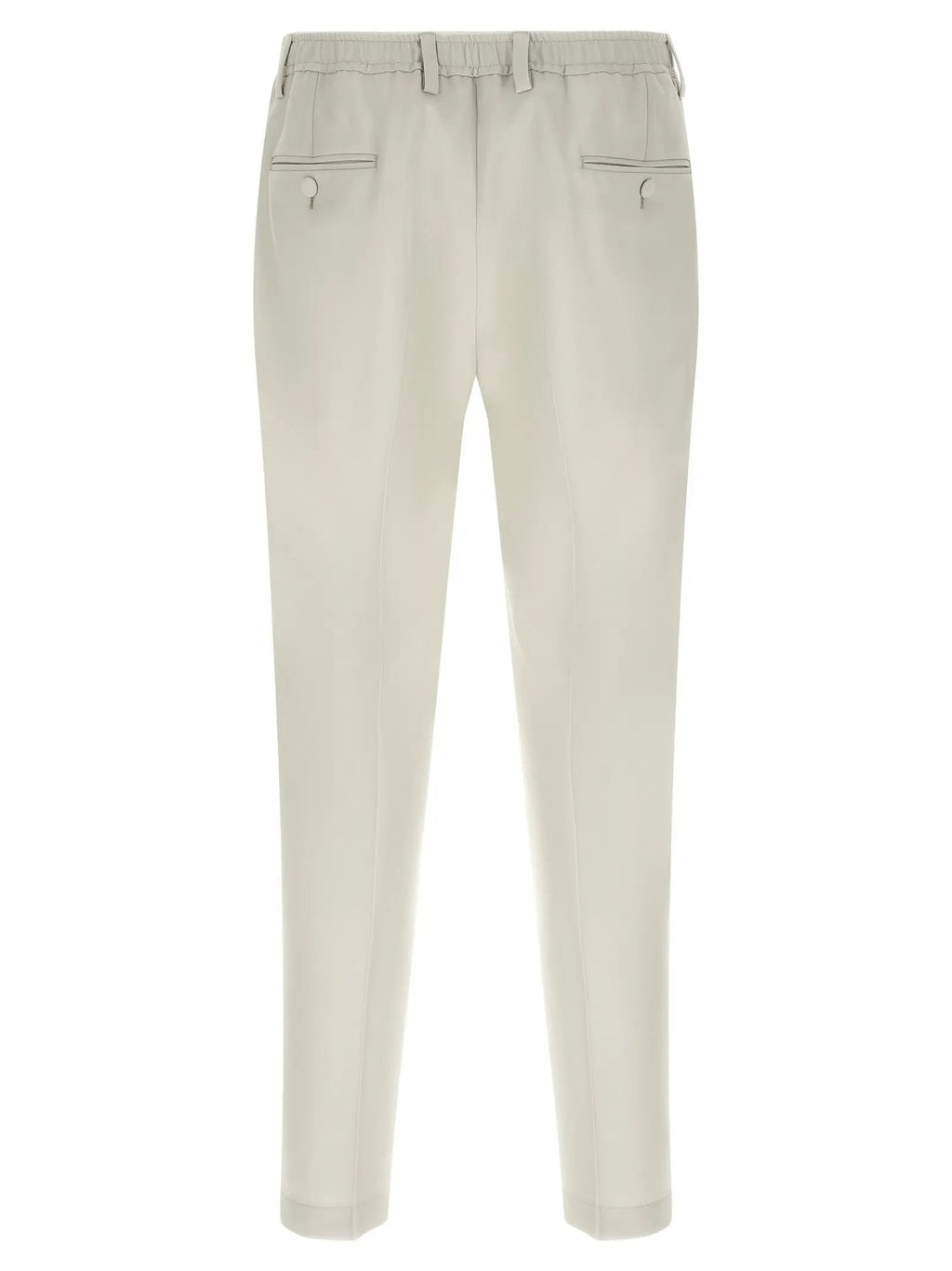 Dolce & Gabbana Beige Virgin Wool Dress Pants