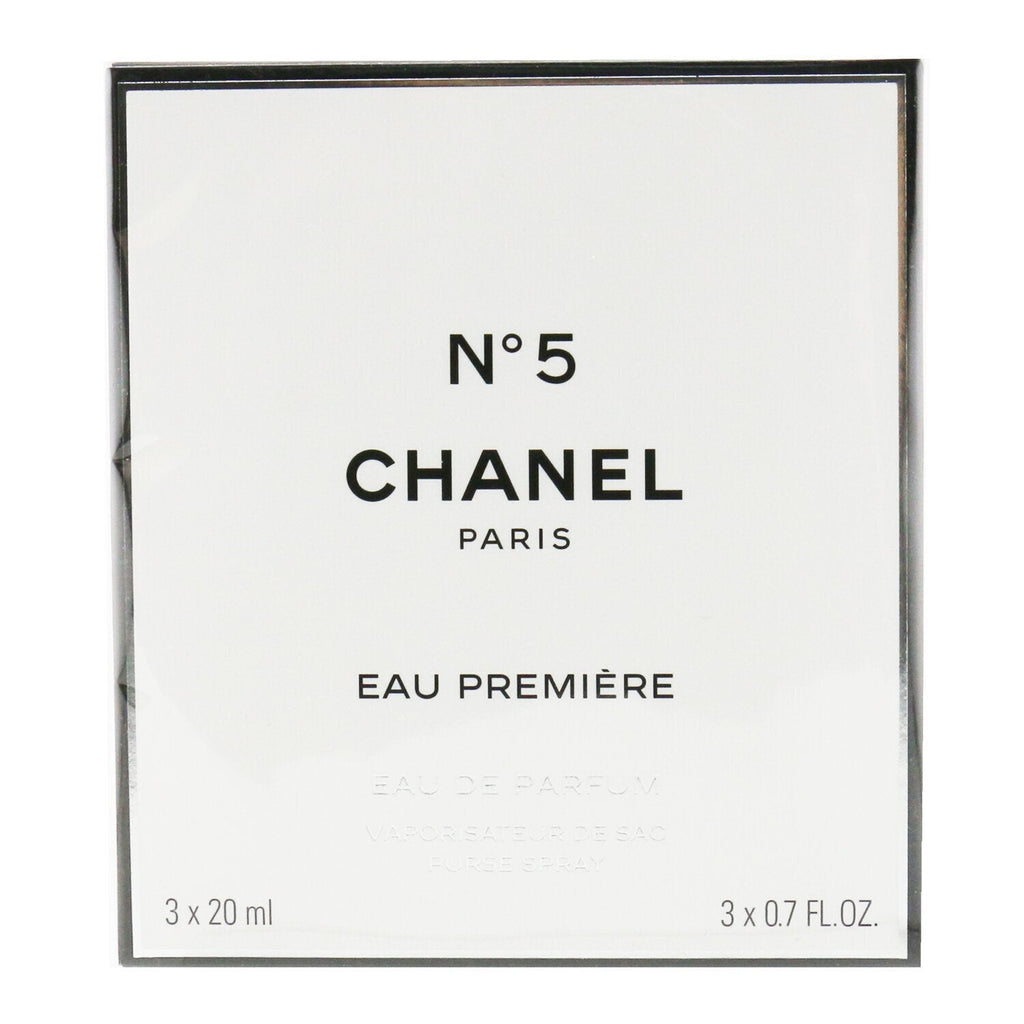 Chanel No.5 Eau Premiere Eau De Parfum Purse Spray And 2 Refills  3x20ml/0.7oz