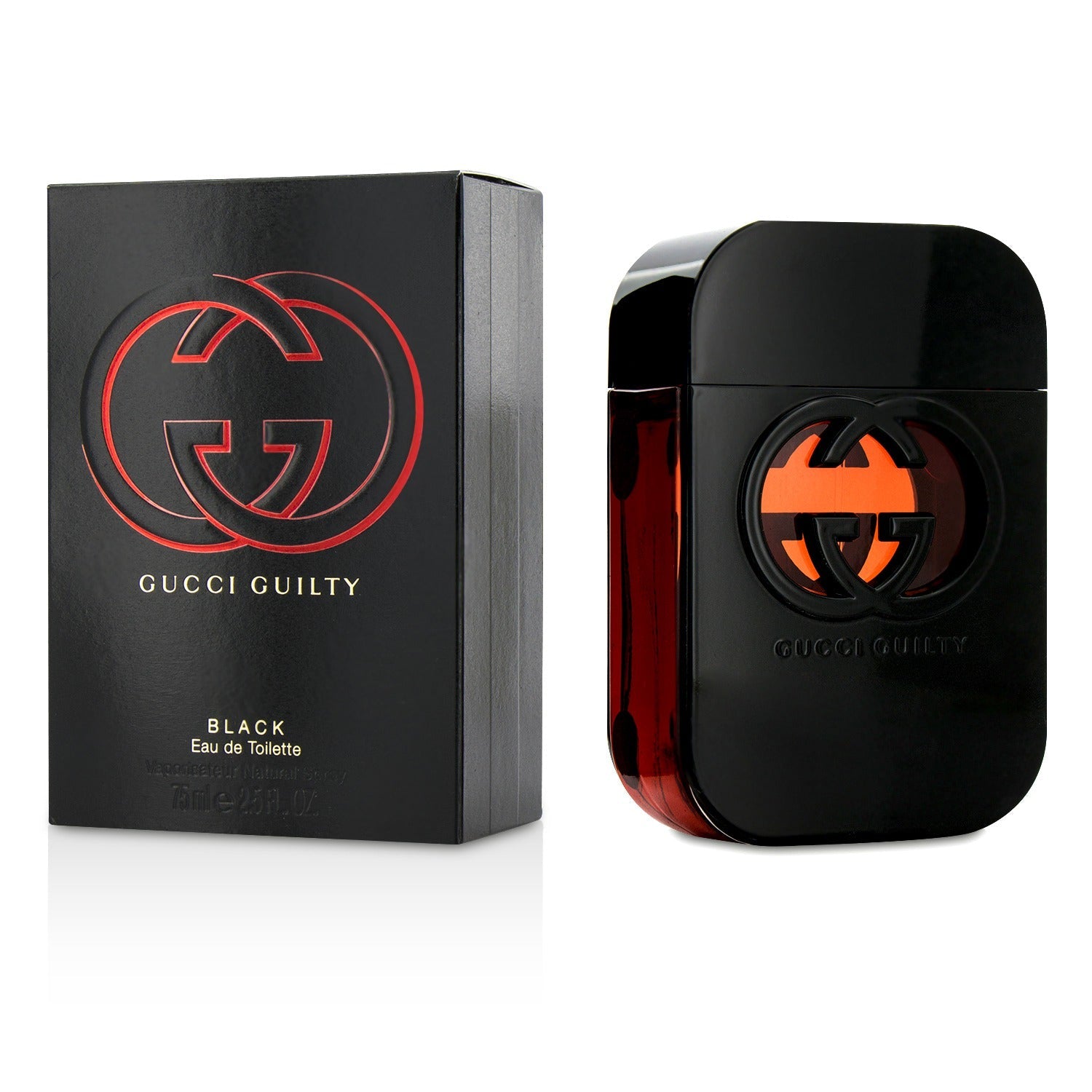 Gucci Guilty Black Eau De Toilette Spray  75ml/2.5oz