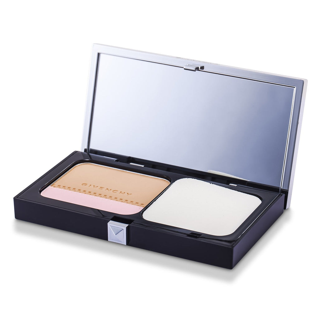 Givenchy Teint Couture Long Wear Compact Foundation & Highlighter SPF10 - # 3 Elegant Sand (Unboxed)  10g/0.35oz