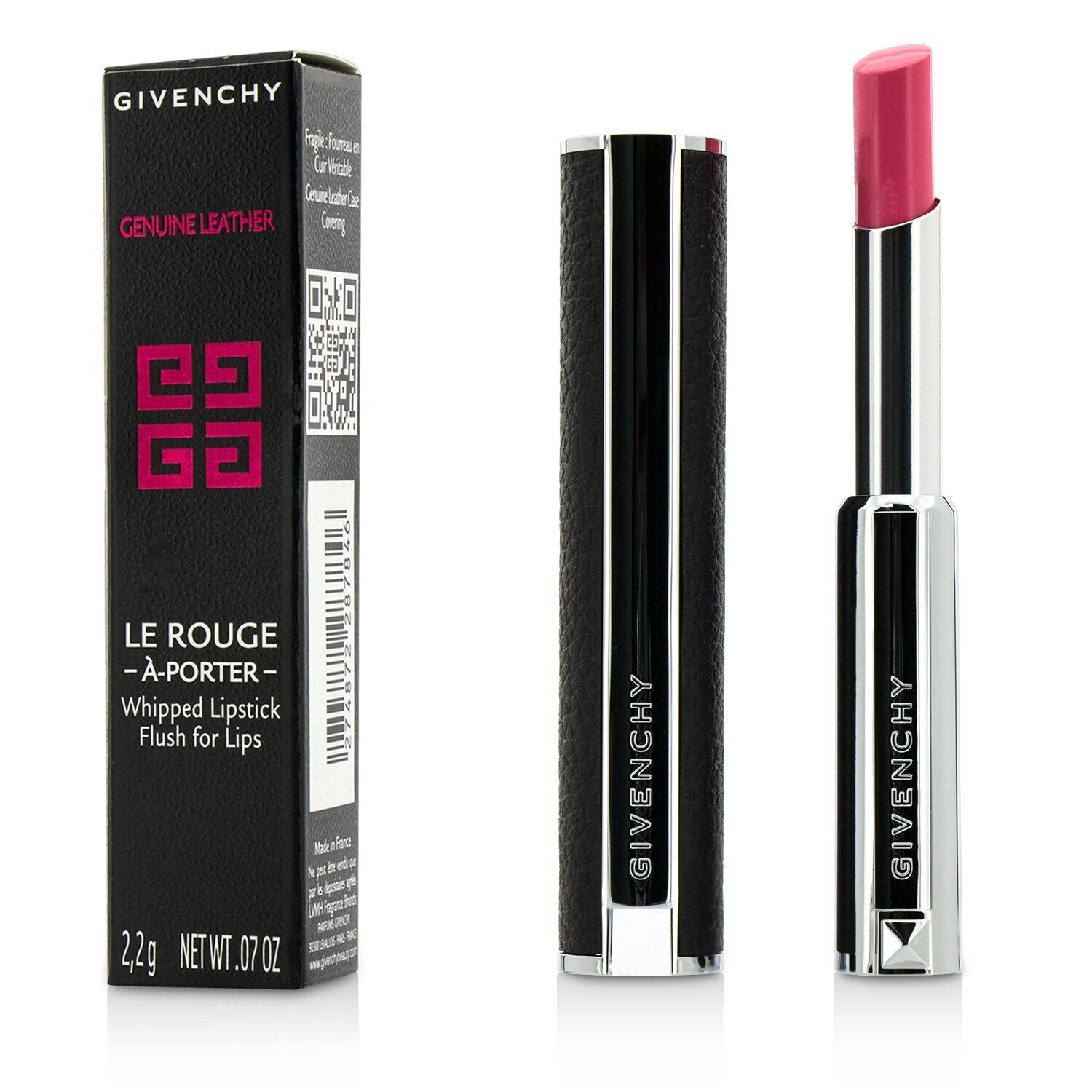 Givenchy Le Rouge A Porter Whipped Lipstick - # 206 Corail Decollete (Unboxed)  2.2g/0.07oz