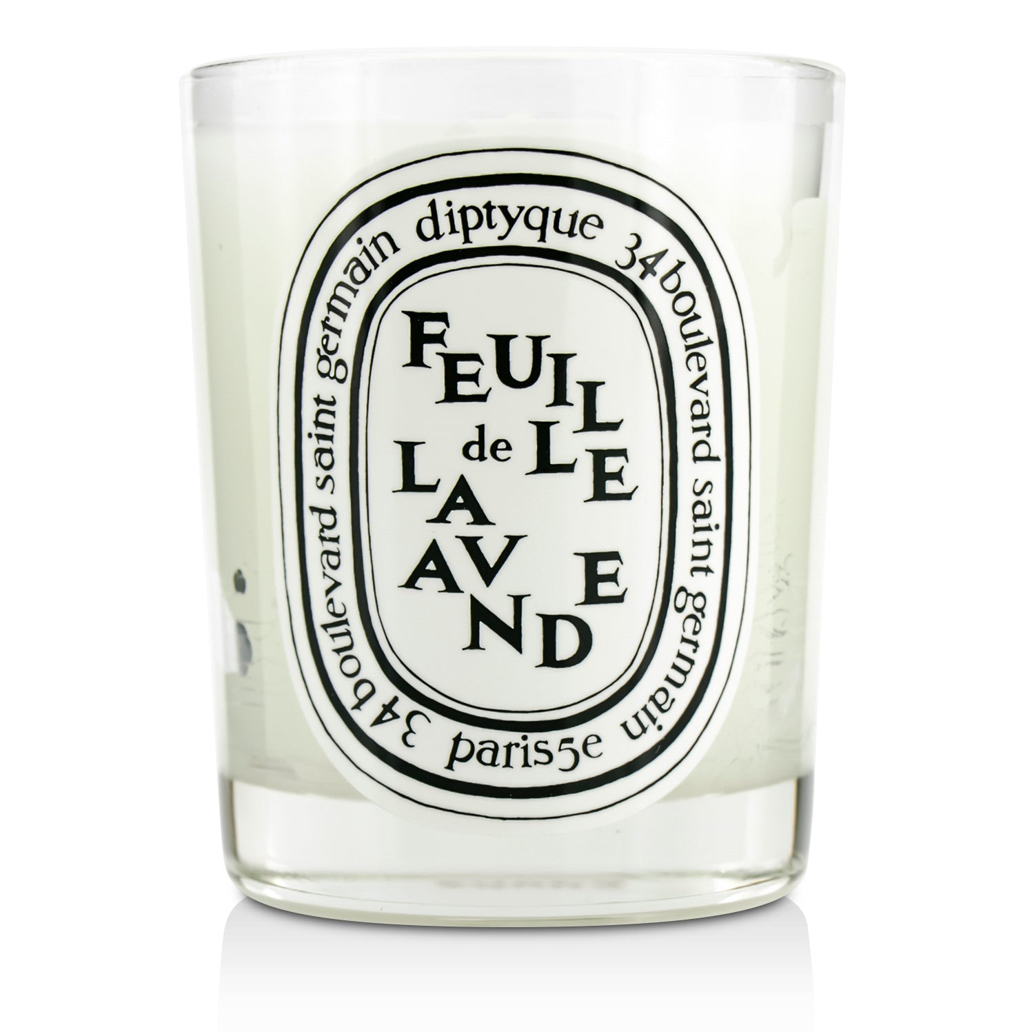 Diptyque Scented Candle - Feuille De Lavande (Lavender Leaf)  70g/2.4oz