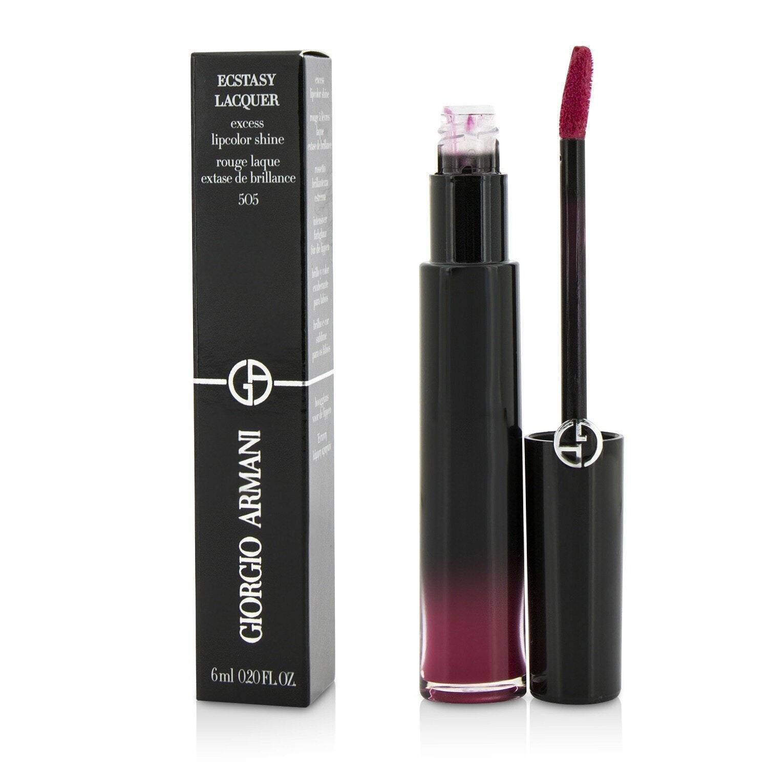 Giorgio Armani Ecstasy Lacquer Excess Lipcolor Shine - #508 Daybreak (Box Slightly Damaged)  6ml/0.2oz