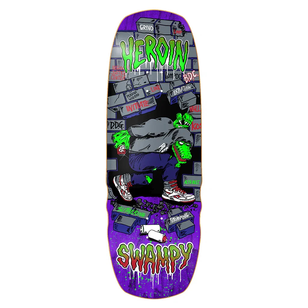 Heroin Swampy Stomp Deck - 10.5″