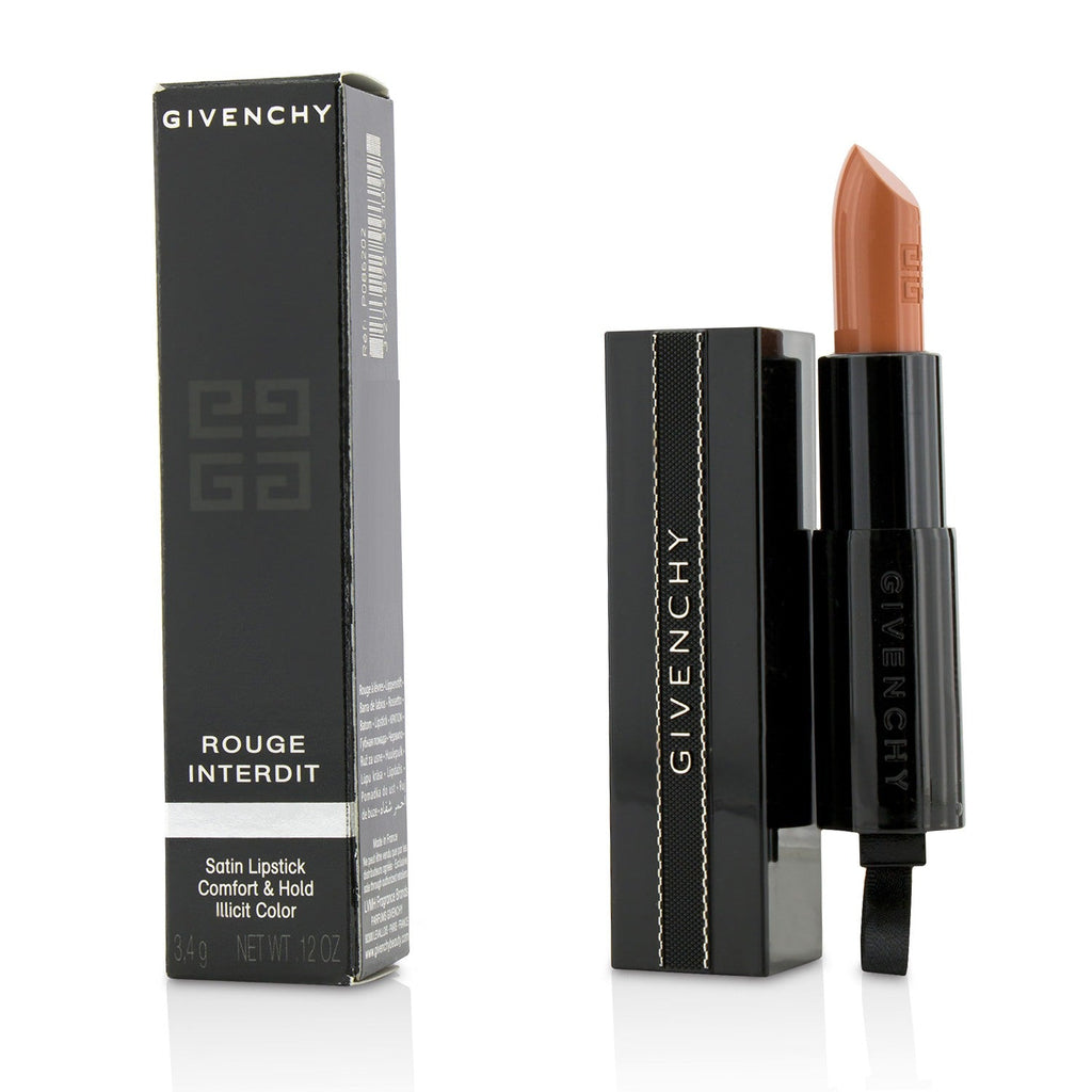 Givenchy Rouge Interdit Satin Lipstick - # 16 Wanted Coral  3.4g/0.12oz