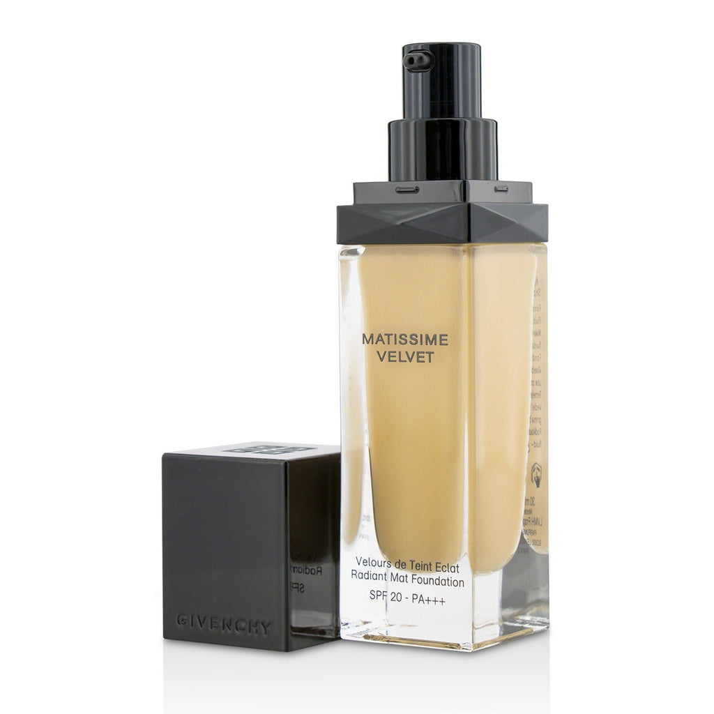 Givenchy Matissime Velvet Radiant Mat Fluid Foundation SPF 20 - #03 Mat Sand (Box Slightly Damaged)  30ml/1oz