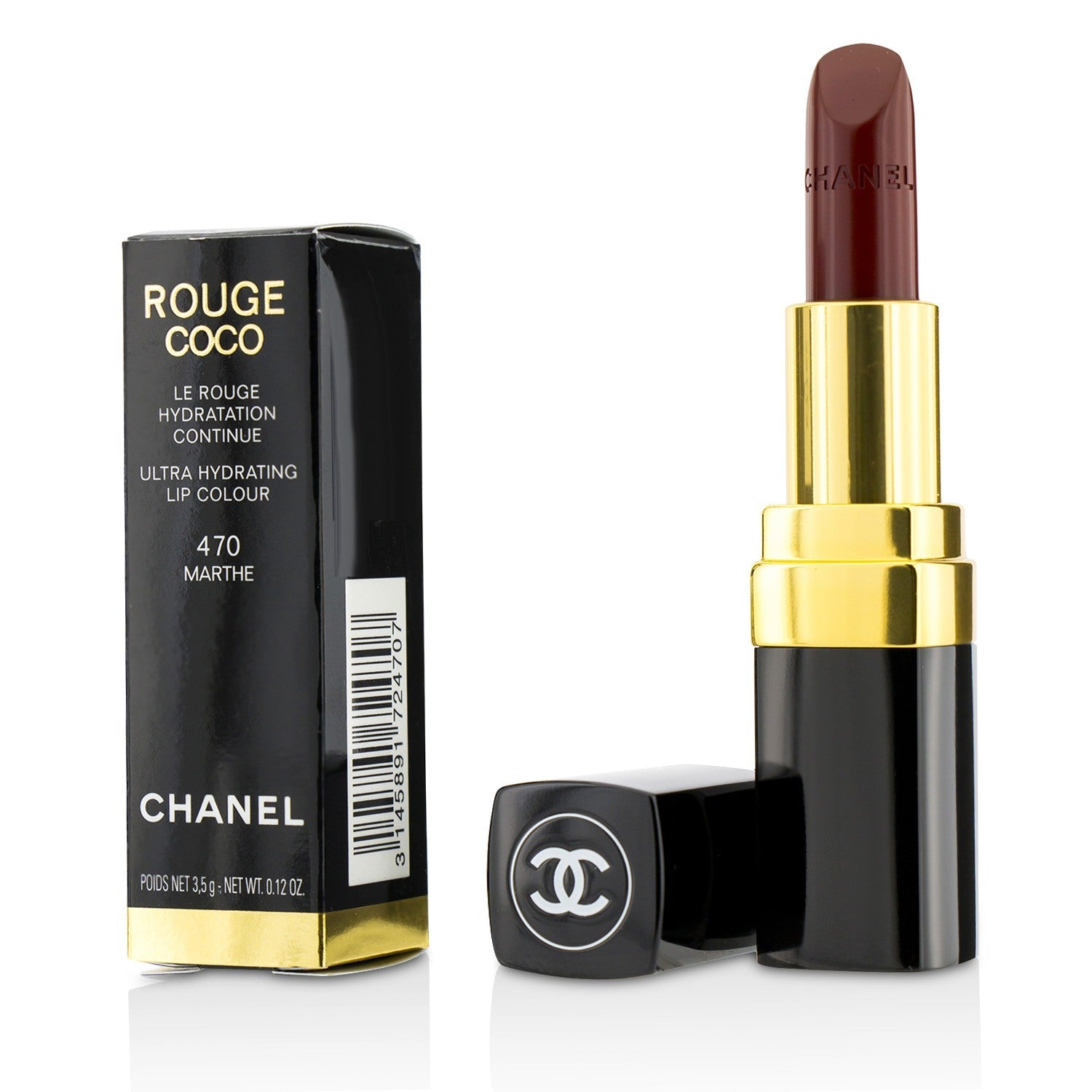 Chanel Rouge Coco Ultra Hydrating Lip Colour - # 484 Rouge Intimiste  3.5g/0.12oz