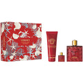 Versace Versace Eros Flame For Men - 3 Pc Gift Set Eau De Parfum Spray 0.17oz Eau De Parfum Spray (mini) 150ml/5oz Bath And Shower Gel 90ml/3.4oz