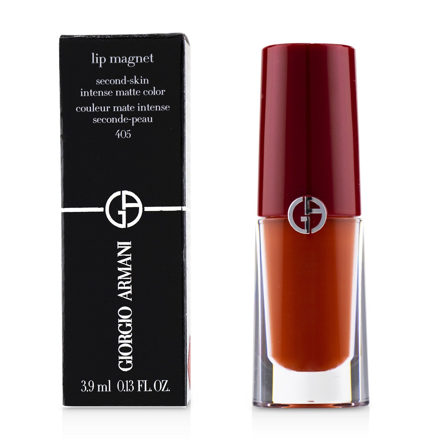 Giorgio Armani Lip Magnet Second Skin Intense Matte Color - # 500 Maharajah  3.9ml/0.13oz