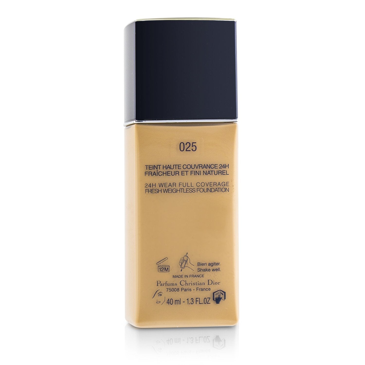 Christian Dior Diorskin Forever Undercover 24H Wear Full Coverage Water Based Foundation - # 050 Dark Beige C000900  40ml/1.3oz