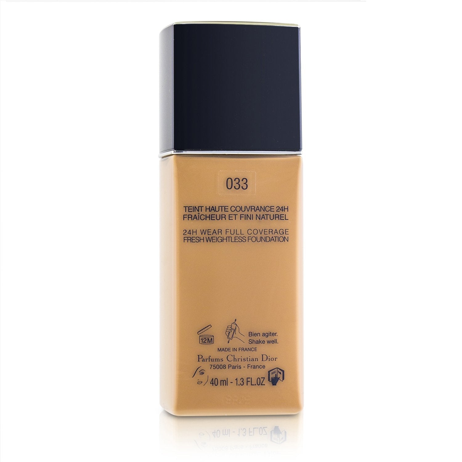 Christian Dior Diorskin Forever Undercover 24H Wear Full Coverage Water Based Foundation - # 040 Honey Beige  40ml/1.3oz