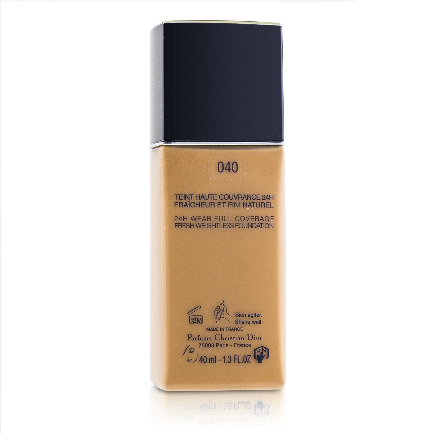 Christian Dior Diorskin Forever Undercover 24H Wear Full Coverage Water Based Foundation - # 022 Cameo  40ml/1.3oz