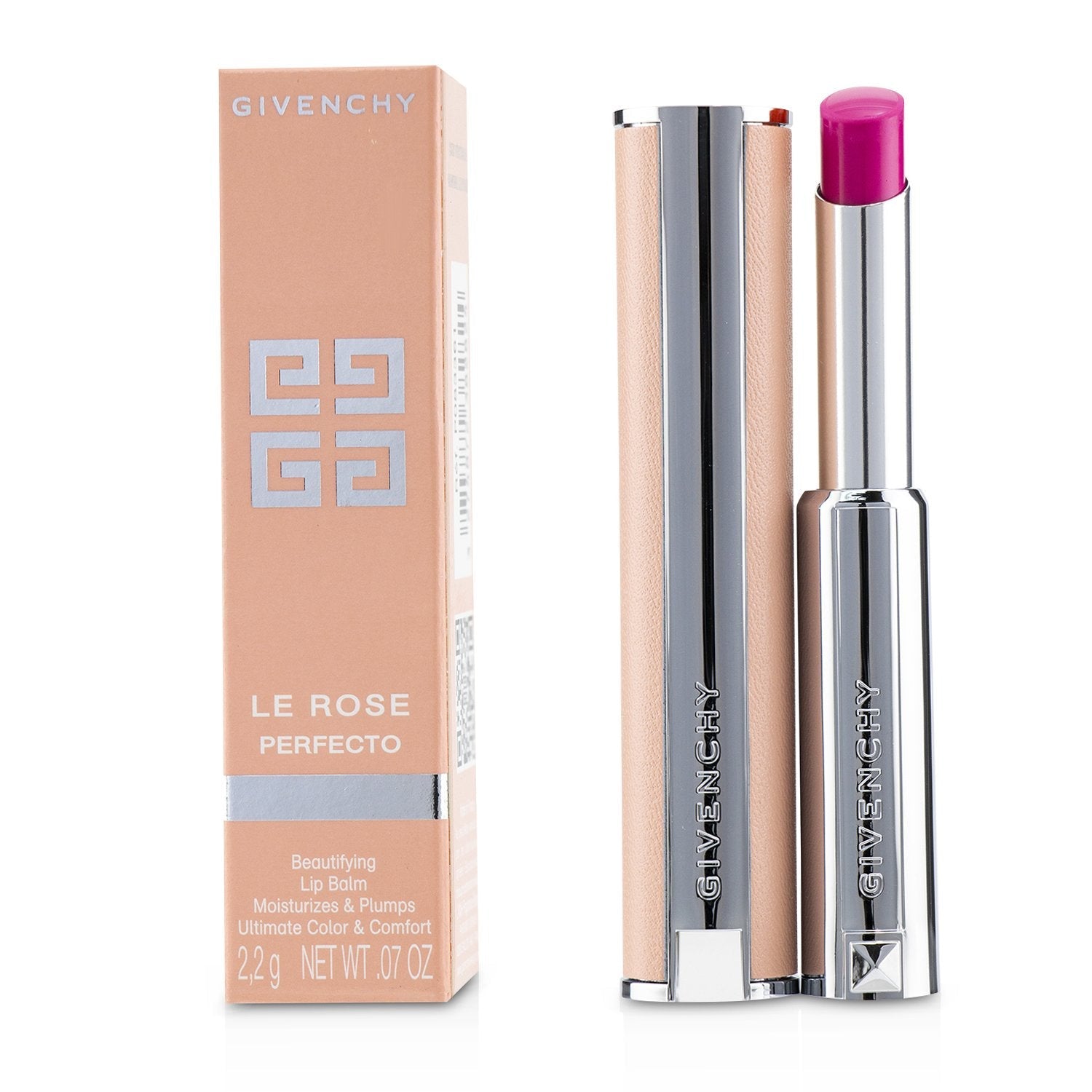 Givenchy Le Rose Perfecto Beautifying Lip Balm - # 02 Intense Pink  2.2g/0.07oz