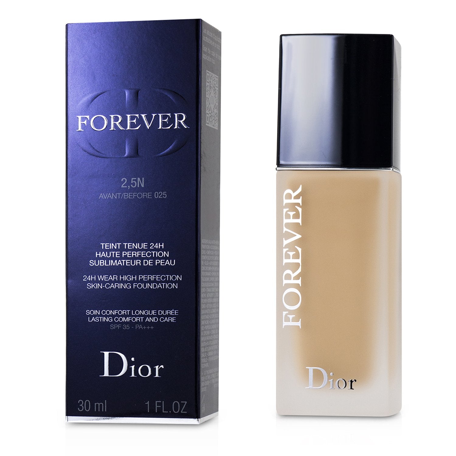 Christian Dior Dior Forever 24H Wear High Perfection Foundation SPF 35 - # 1W (Warm)  30ml/1oz