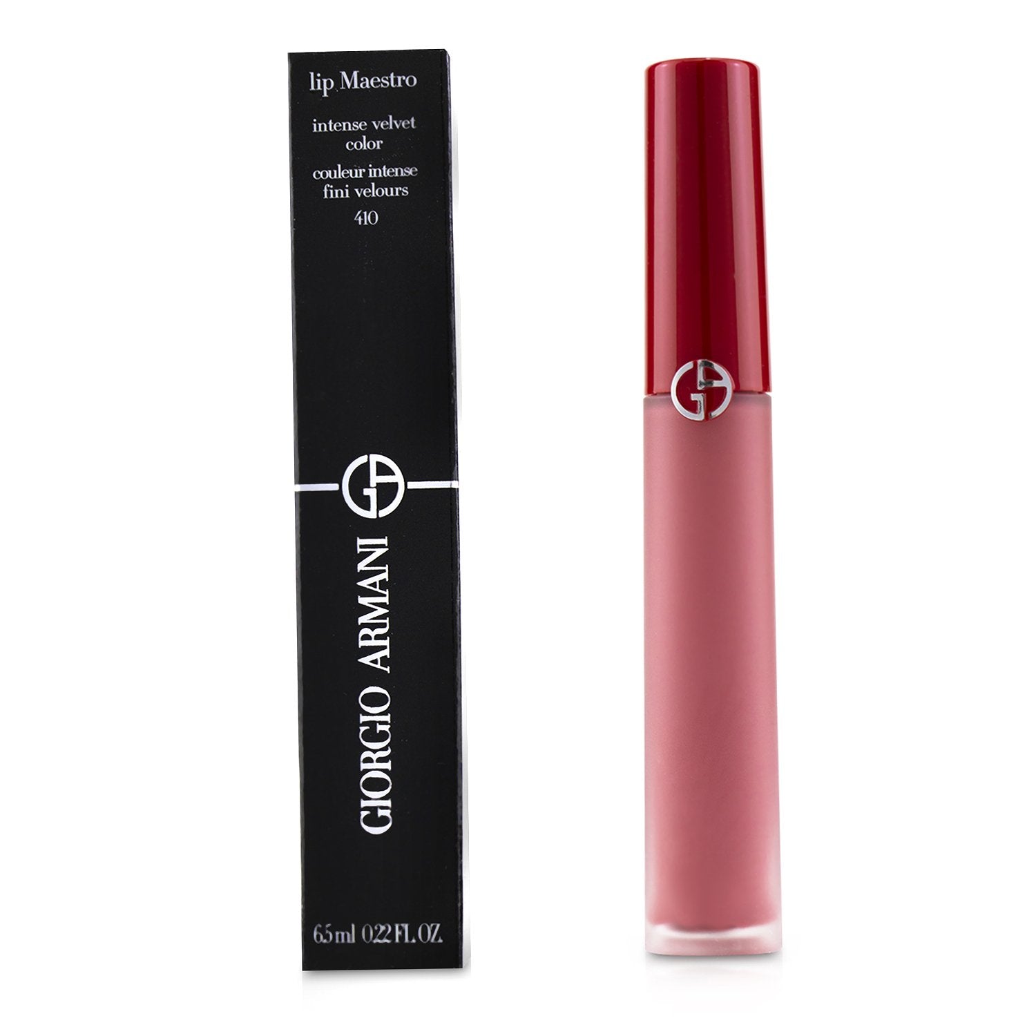 Giorgio Armani Lip Maestro Intense Velvet Color (Liquid Lipstick) - # 417 (Blaze)  6.5ml/0.22oz
