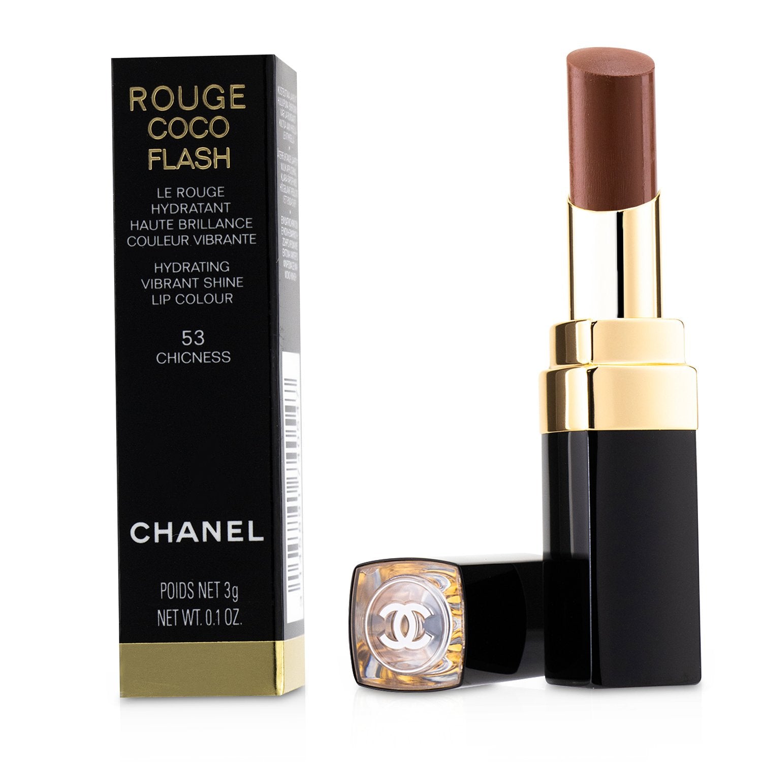 Chanel Rouge Coco Flash Hydrating Vibrant Shine Lip Colour - # 124 Vibrant  3g/0.1oz