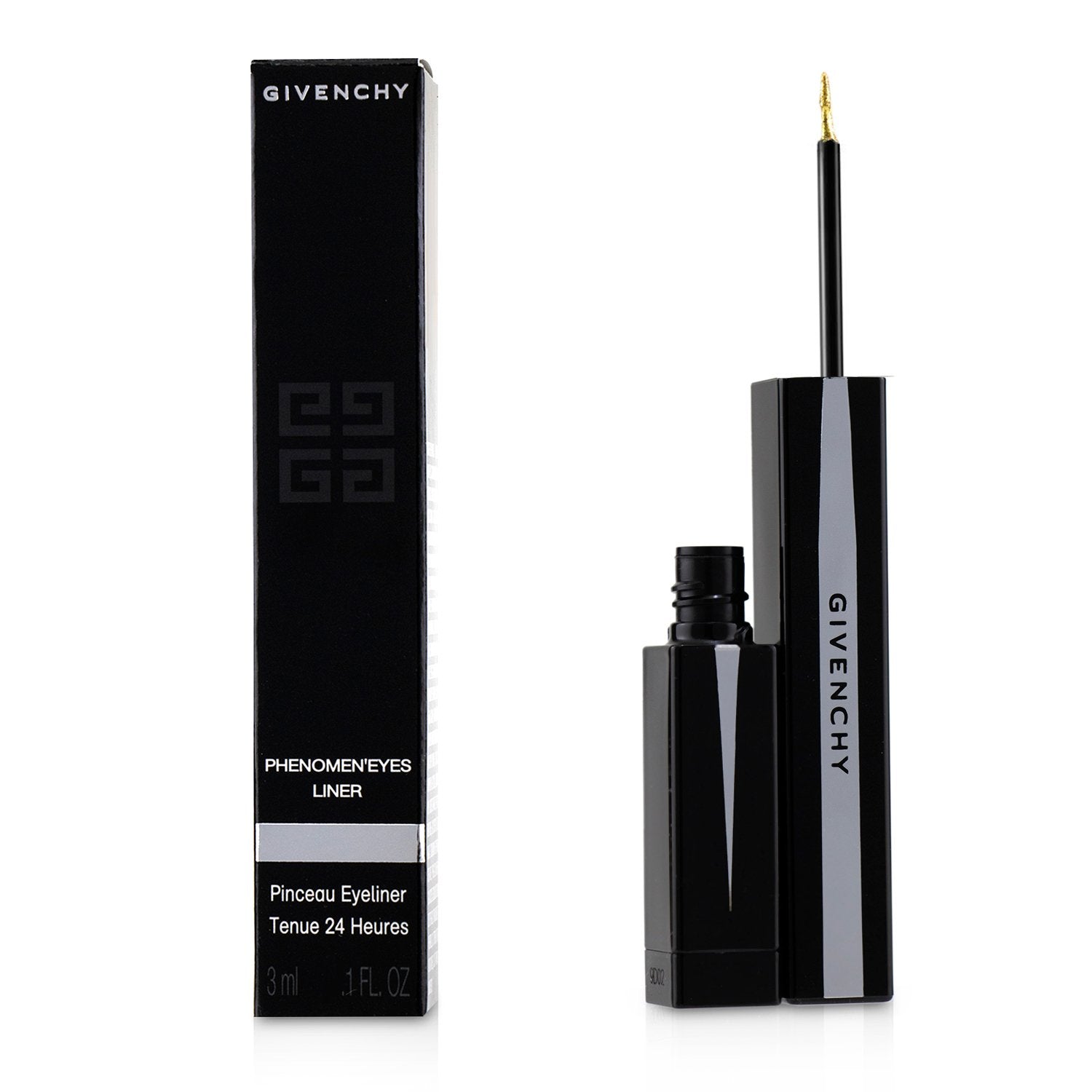 Givenchy Phenomen'Eyes Brush Tip Eyeliner - # 07 Vinyl Black  3ml/0.1oz