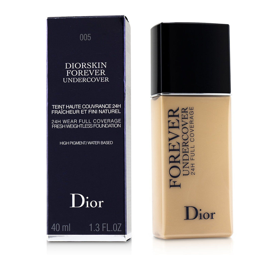 Christian Dior Diorskin Forever Undercover 24H Wear Full Coverage Water Based Foundation - # 040 Honey Beige  40ml/1.3oz