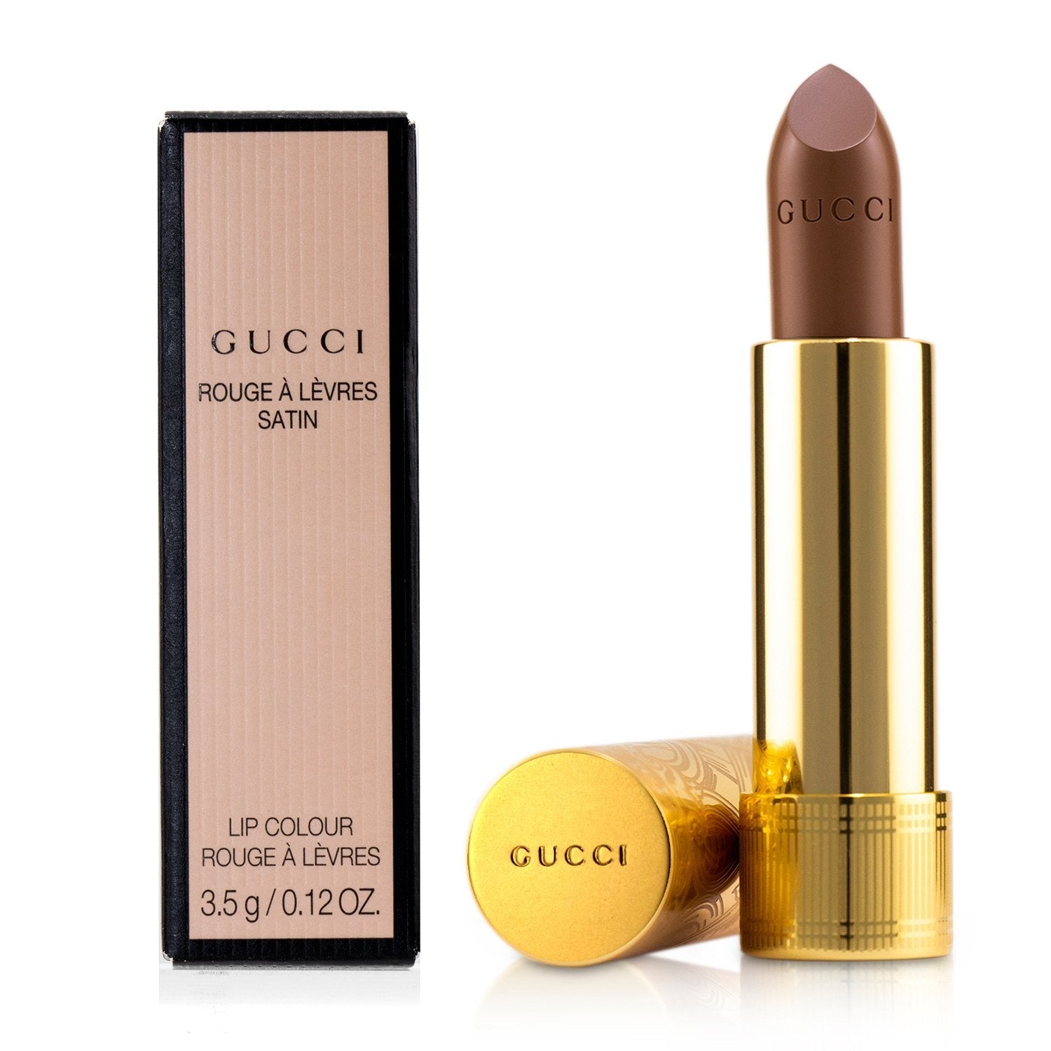 Gucci Rouge A Levres Satin Lip Colour - # 201 The Painted Veil  3.5g/0.12oz