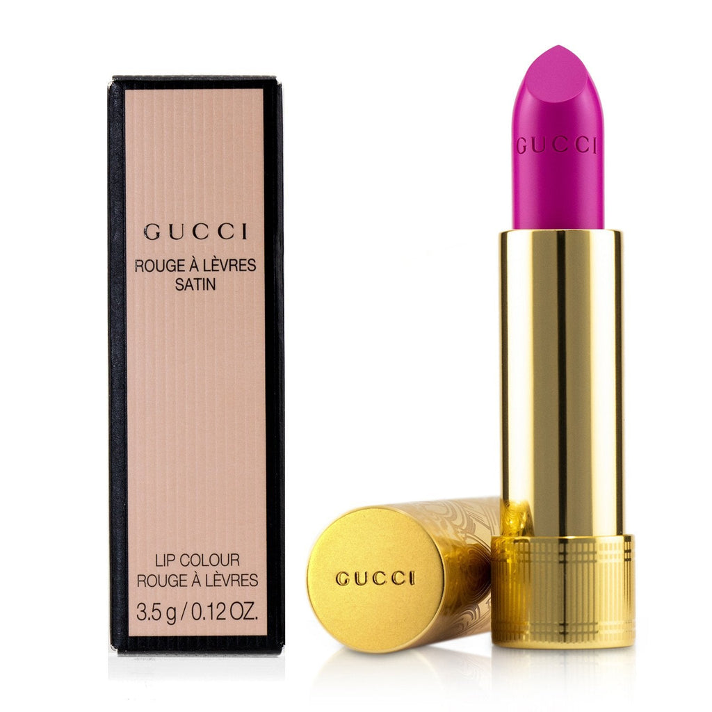 Gucci Rouge A Levres Satin Lip Colour - # 302 Agatha Orange  3.5g/0.12oz