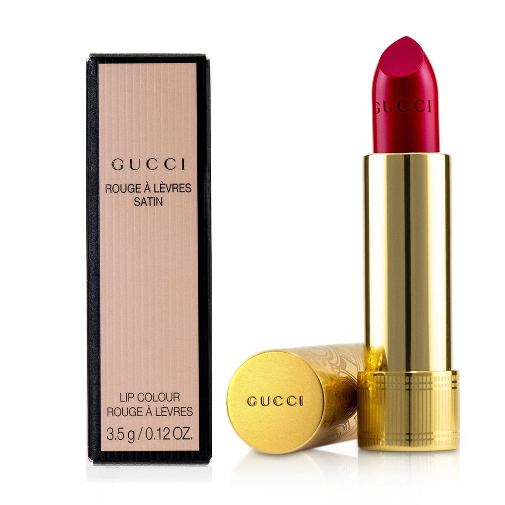 Gucci Rouge A Levres Satin Lip Colour - # 302 Agatha Orange  3.5g/0.12oz
