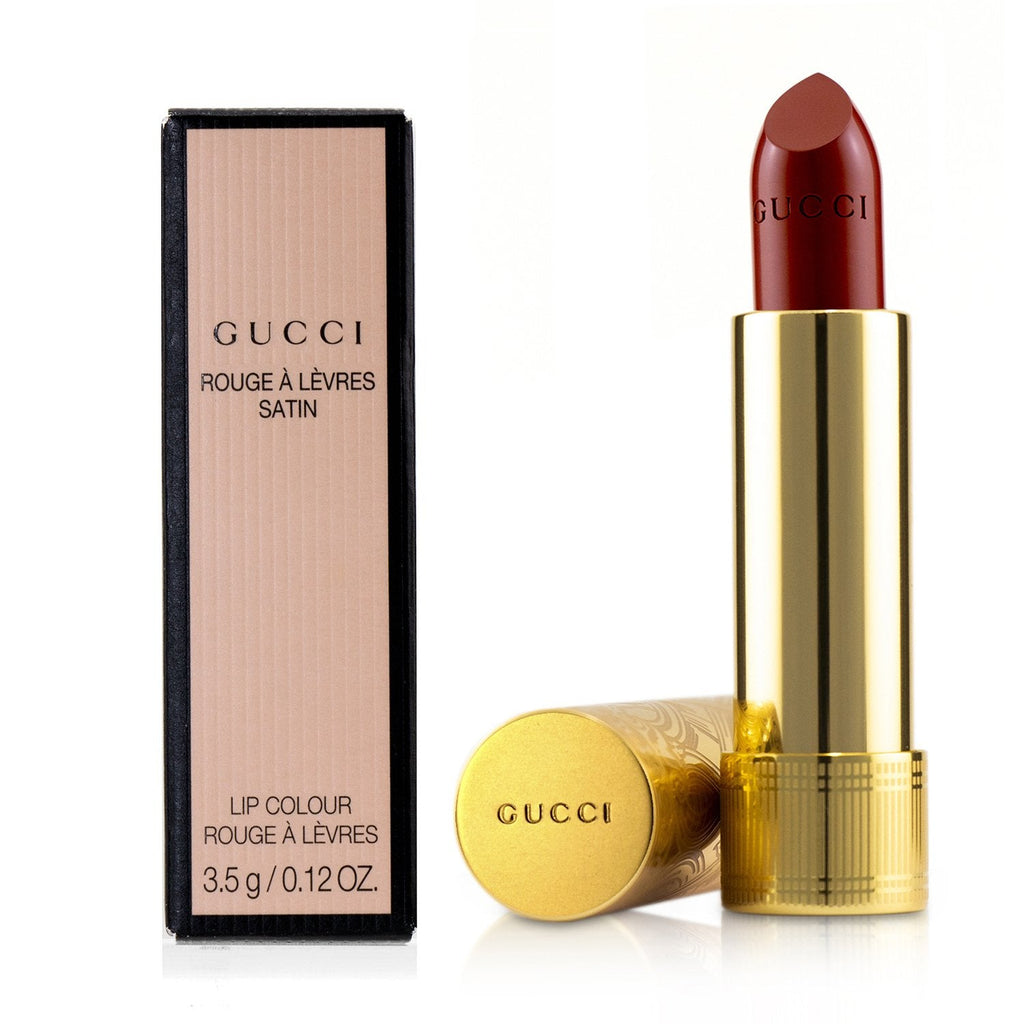 Gucci Rouge A Levres Satin Lip Colour - # 25 Goldie Red  3.5g/0.12oz