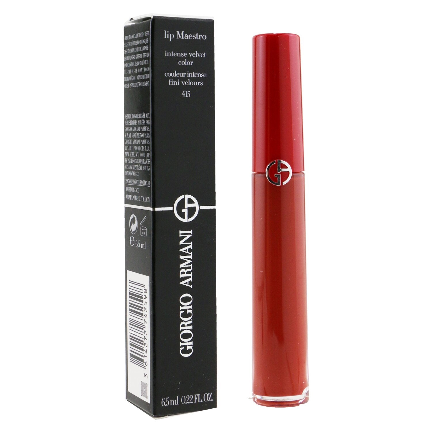 Giorgio Armani Lip Maestro Intense Velvet Color (Liquid Lipstick) - # 103 (Tadzio)  6.5ml/0.22oz