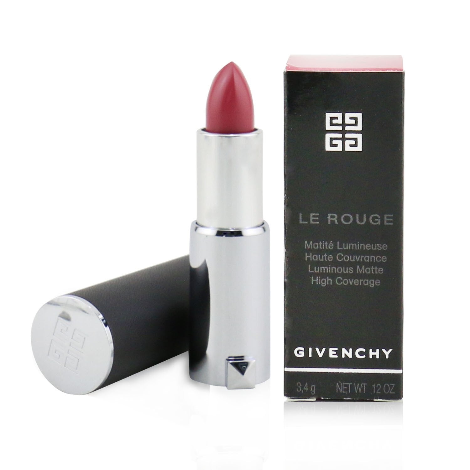 Givenchy Le Rouge Luminous Matte High Coverage Lipstick - # 218 Violet Audacieux  3.4g/0.12oz