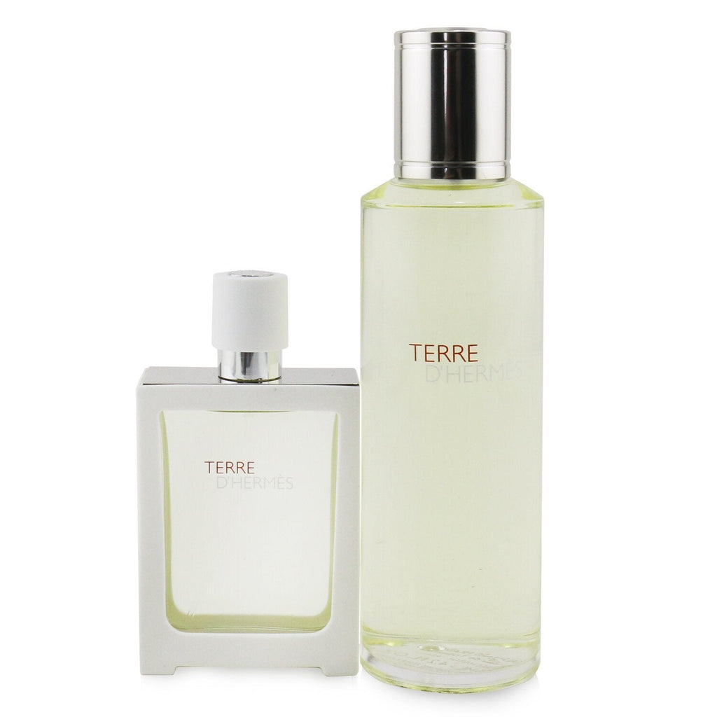 Hermes Terre D'Hermes Eau Tres Fraiche Coffret: Eau De Toilette Spray 30ml/1oz + Refill 125ml/4.2oz  2pcs