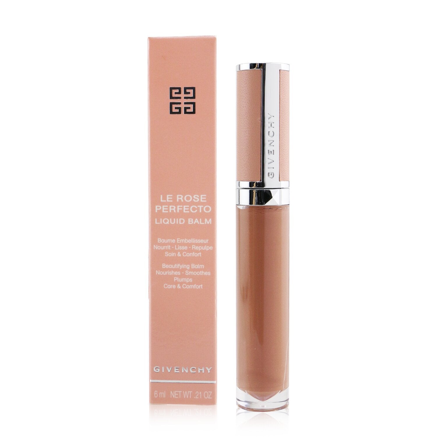 Givenchy Le Rose Perfecto Liquid Balm - # 14 Nude Soul  6ml/0.21oz