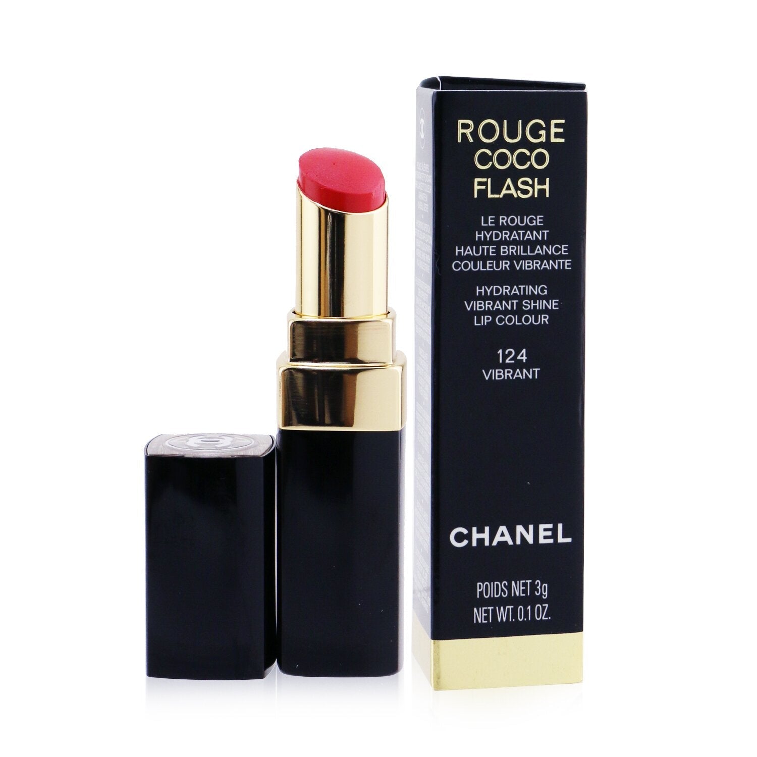 Chanel Rouge Coco Flash Hydrating Vibrant Shine Lip Colour - # 82 Live  3g/0.1oz