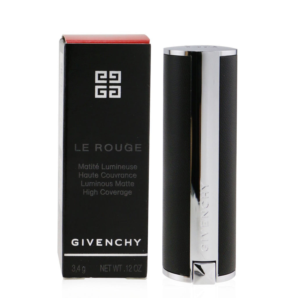 Givenchy Le Rouge Luminous Matte High Coverage Lipstick - # 218 Violet Audacieux  3.4g/0.12oz