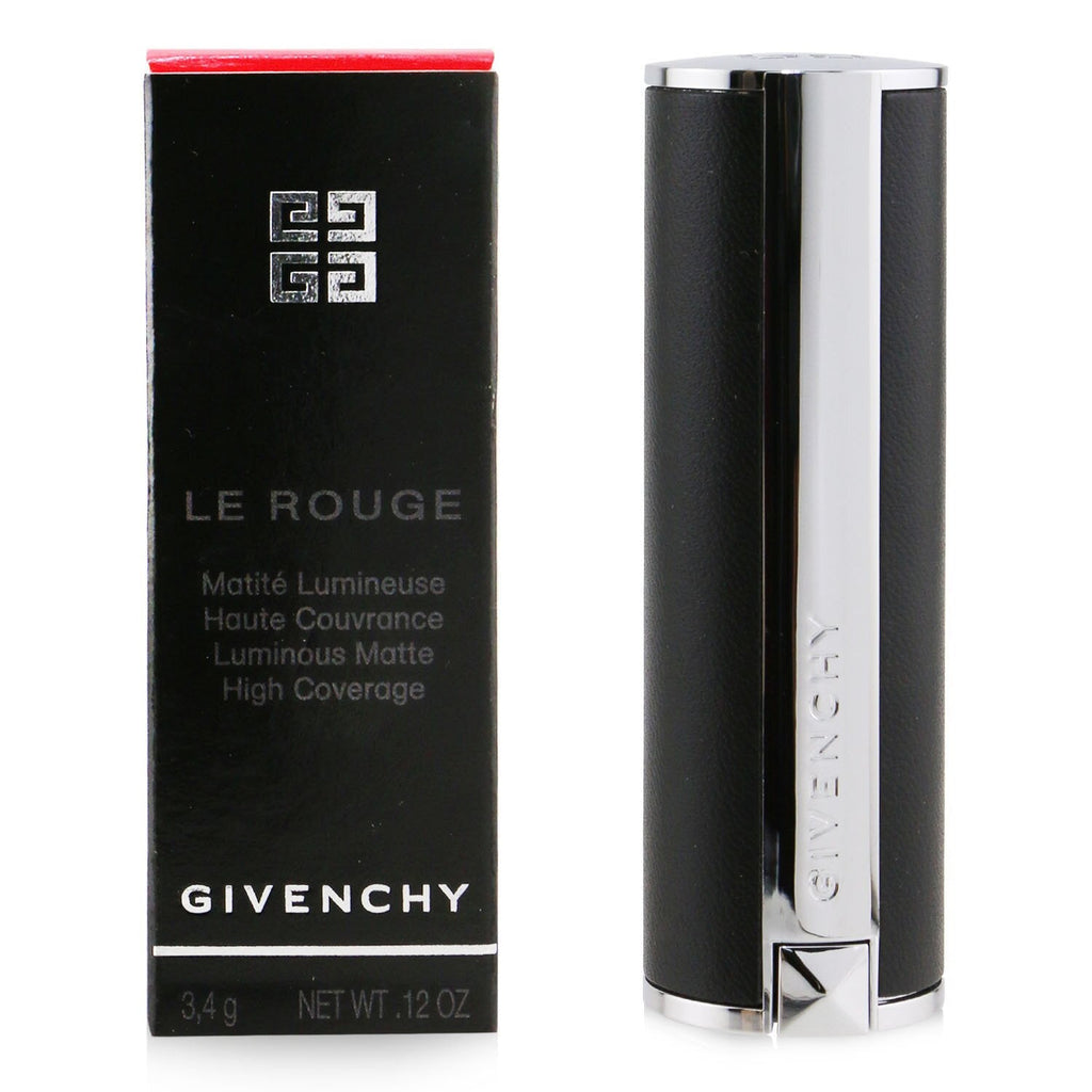 Givenchy Le Rouge Luminous Matte High Coverage Lipstick - # 218 Violet Audacieux  3.4g/0.12oz