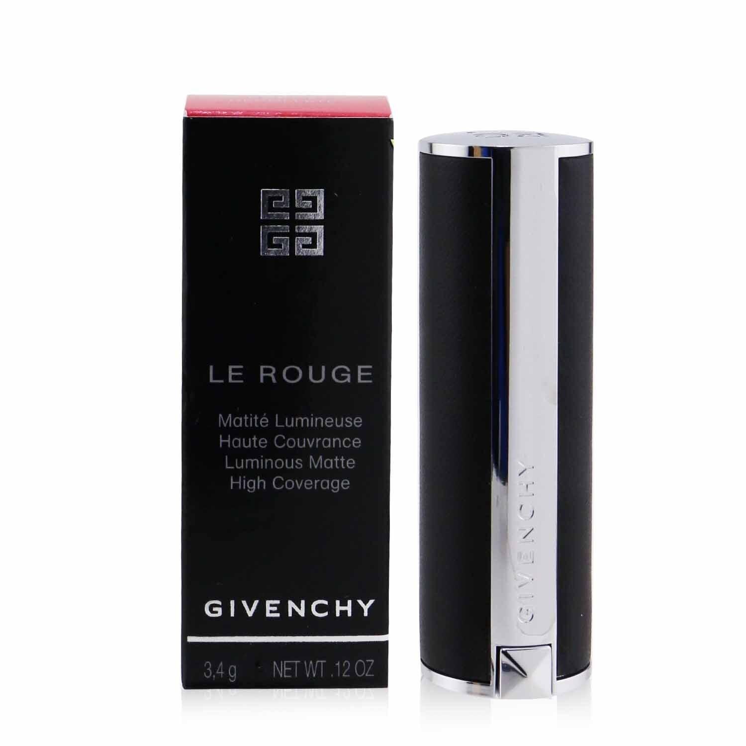 Givenchy Le Rouge Luminous Matte High Coverage Lipstick - # 202 Rose Dressing  3.4g/0.12oz