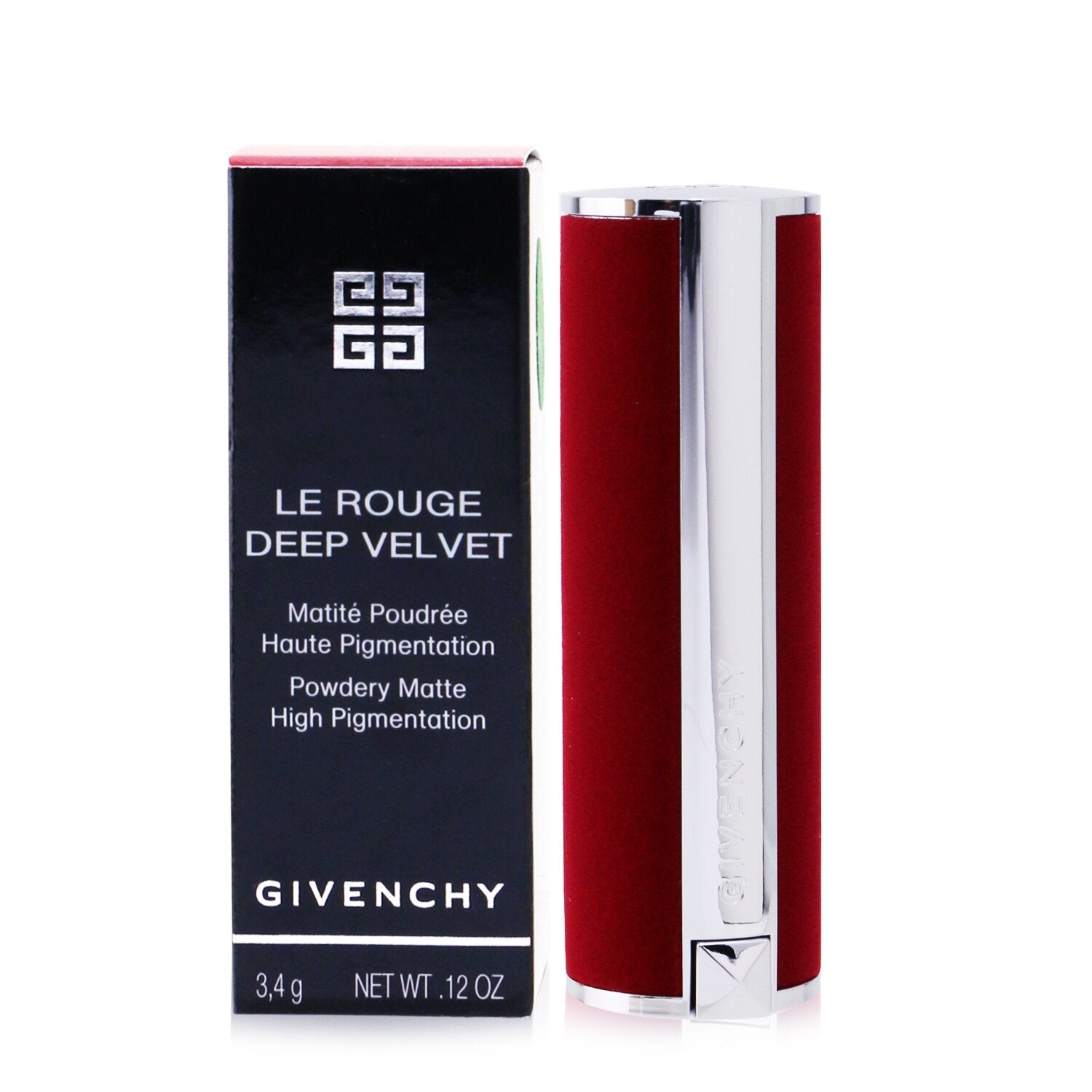 Givenchy Le Rouge Deep Velvet Lipstick - # 42 Violet Velours  3.4g/0.12oz