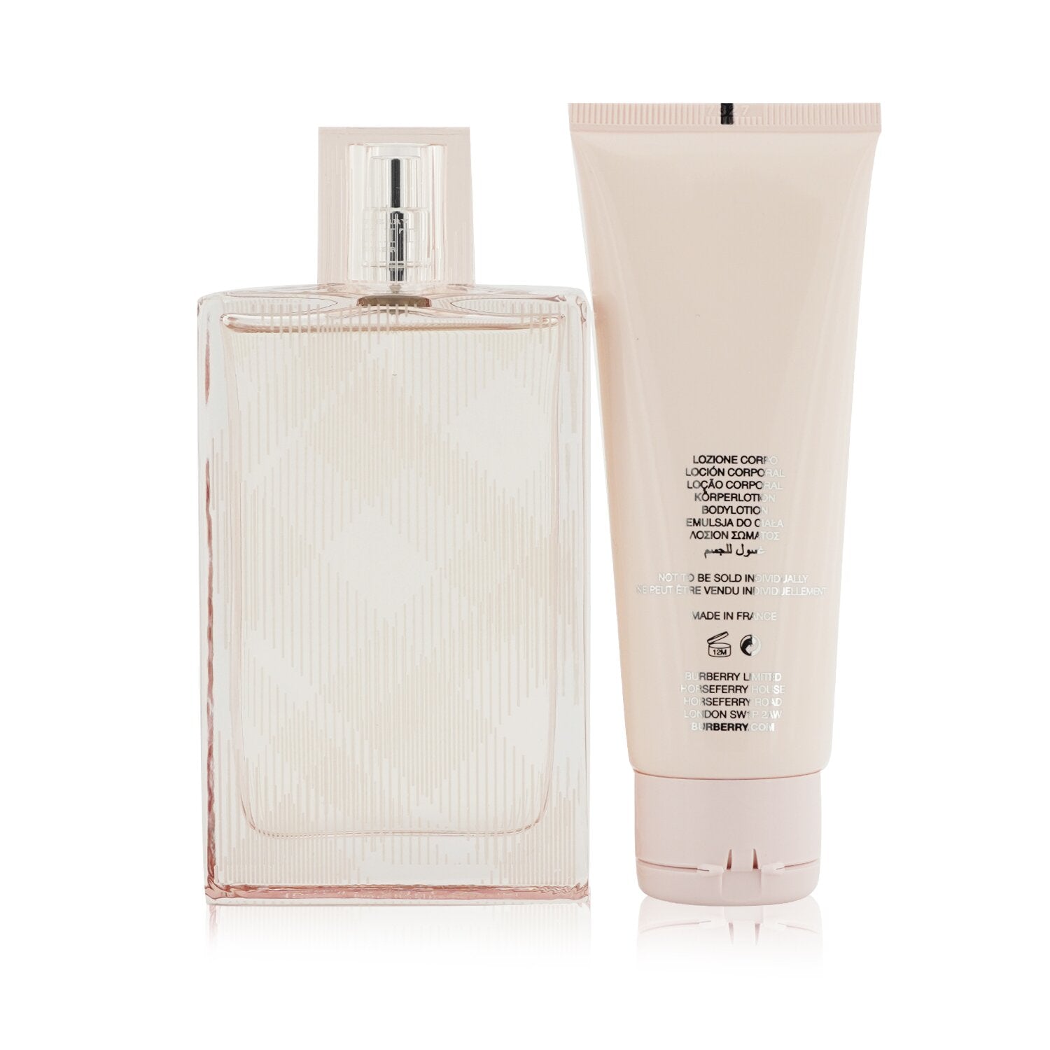 Burberry Brit Sheer Coffret: Eau De Toilette Spray 100ml/3.3oz + Body Lotion 75ml/2.5oz  2pcs