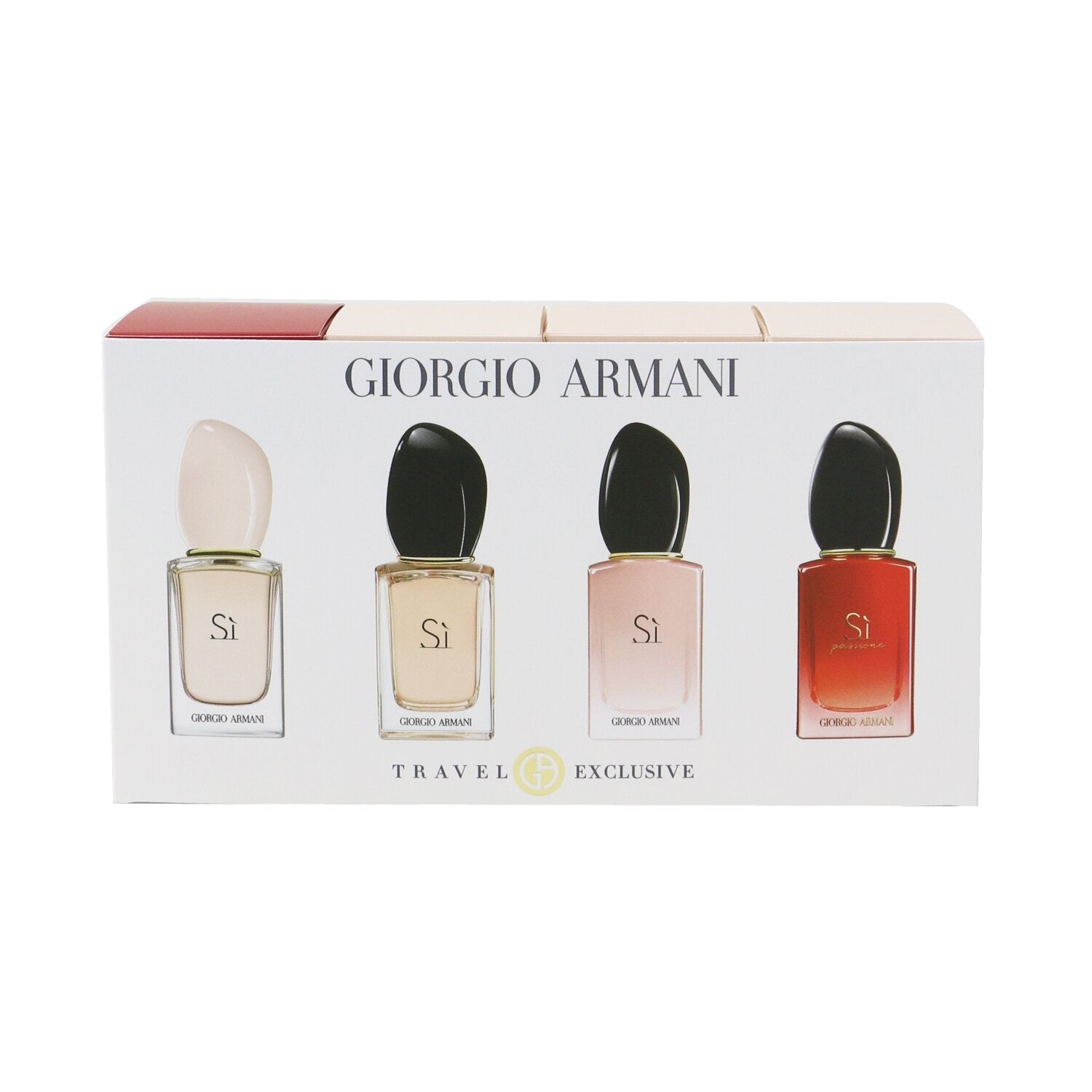 Giorgio Armani Si Miniature Collection: Si Edt 7ml + Si Edp 7ml + Si Fiori EDP 7ml + Si Passione EDP 7ml  4pcs