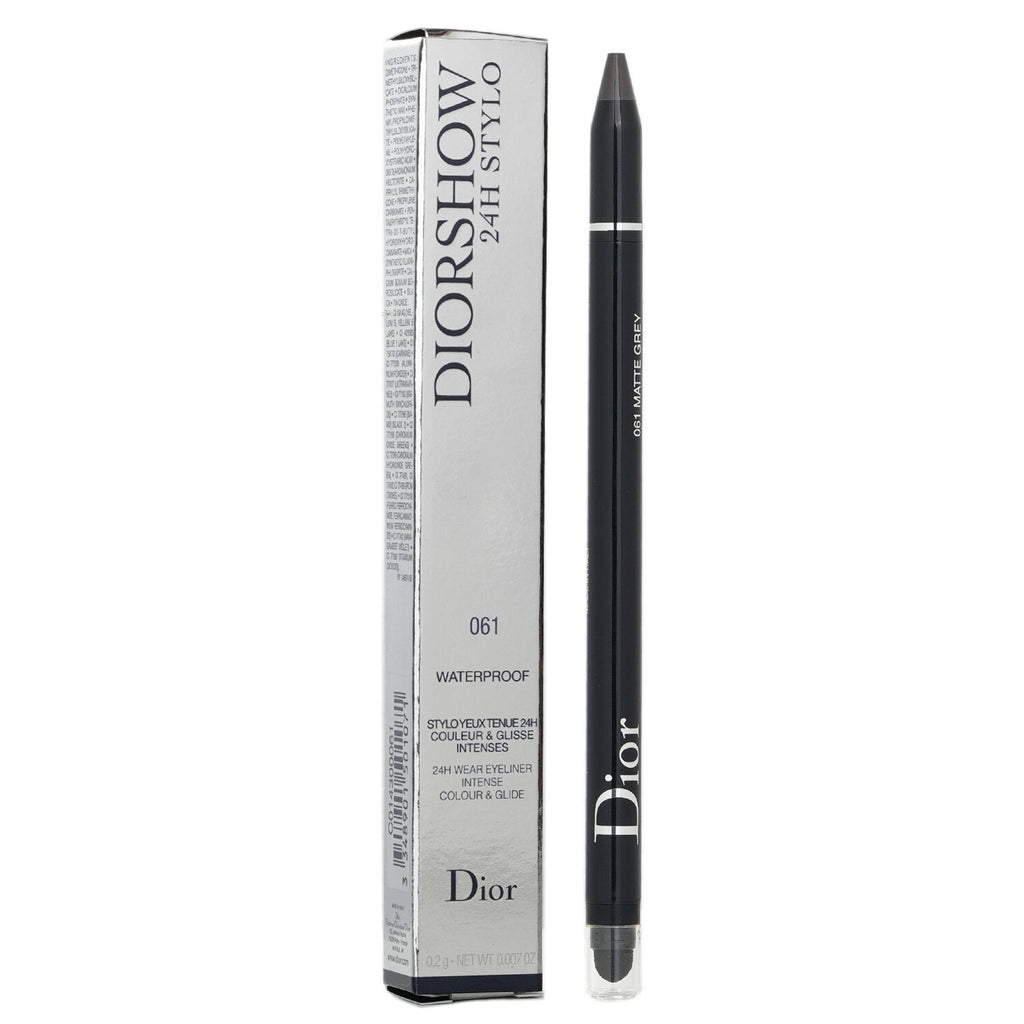 Christian Dior Diorshow Stylo 24H Wear Waterproof Creamy Eyeliner - # 076 Pearly Silver  0.3g