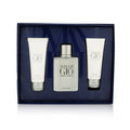 Giorgio Armani Acqua Di Gio Coffret: Eau De Toilette Spray 100ml/3.4oz + All Over Body Shampoo 75ml/2.5oz + After Shave Balm 75ml/2.5oz (Unboxed)  3pcs