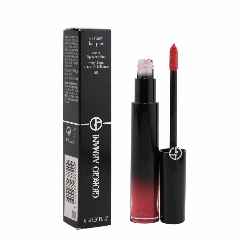 Giorgio Armani Ecstasy Lacquer Excess Lipcolor Shine - #516 Flashlight  6ml/0.2oz