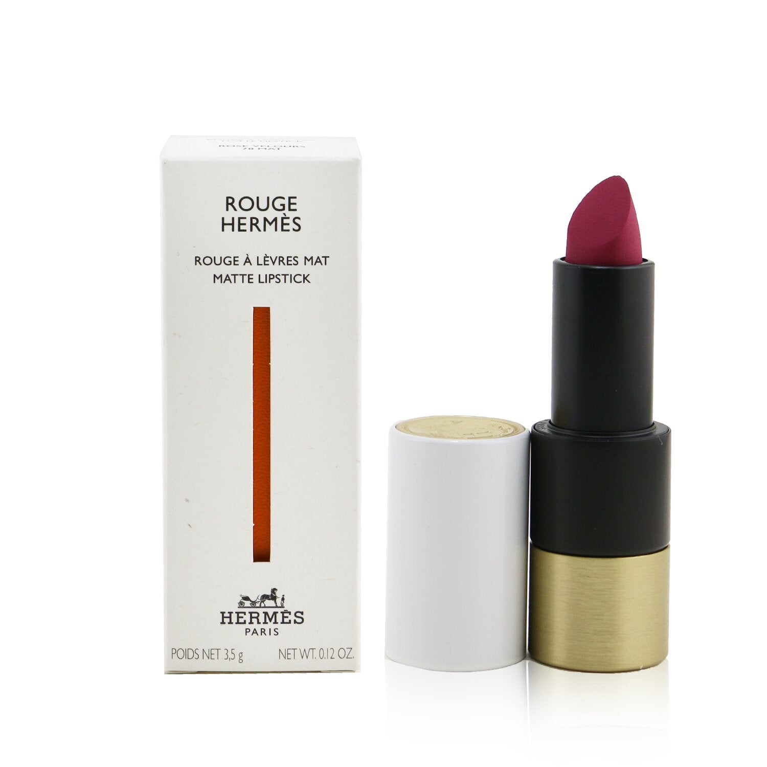 Hermes Rouge Hermes Matte Lipstick - # 68 Rouge Bleu (Mat)  3.5g/0.12oz