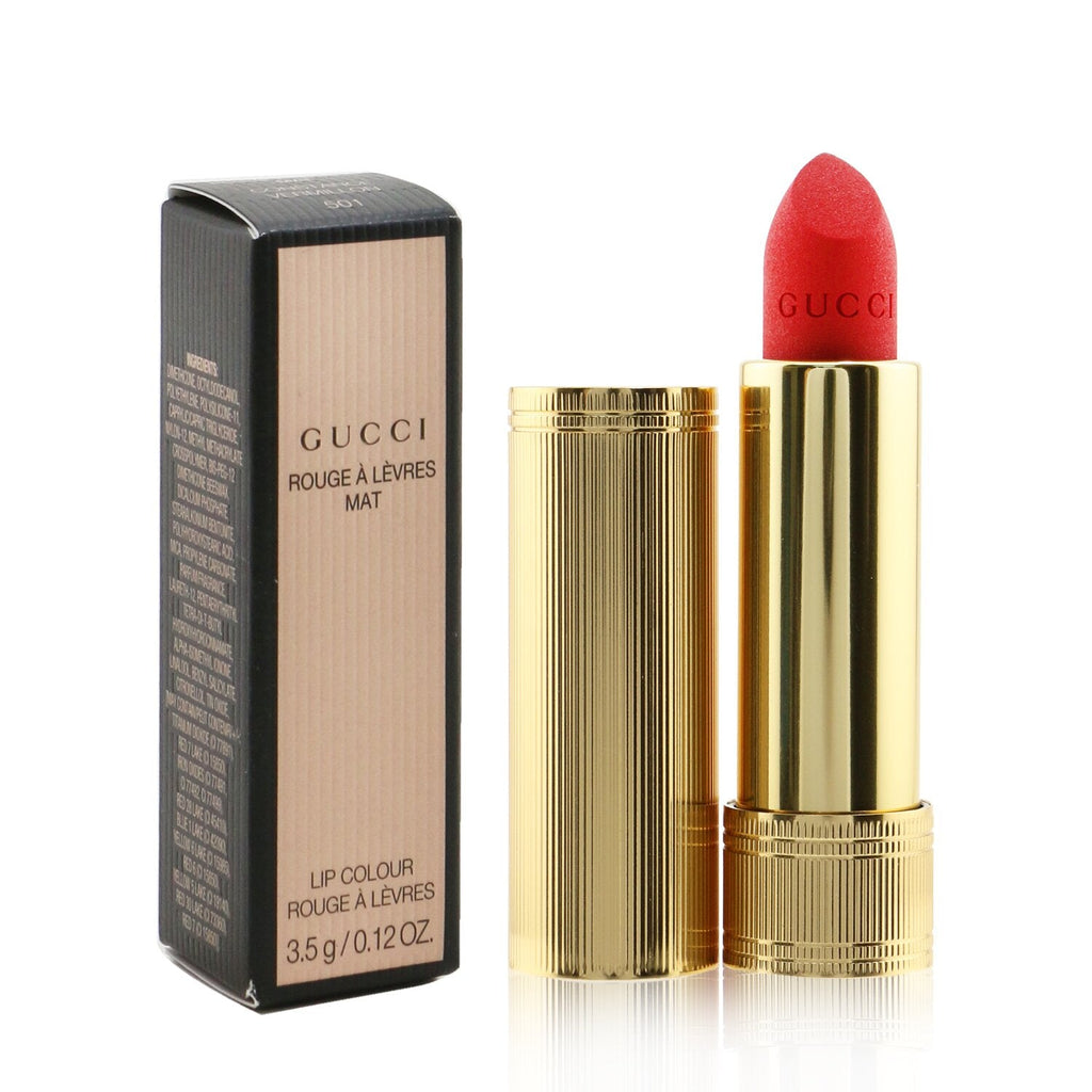 Gucci Rouge A Levres Mat Lip Colour - # 201 The Painted Veil  3.5g/0.12oz