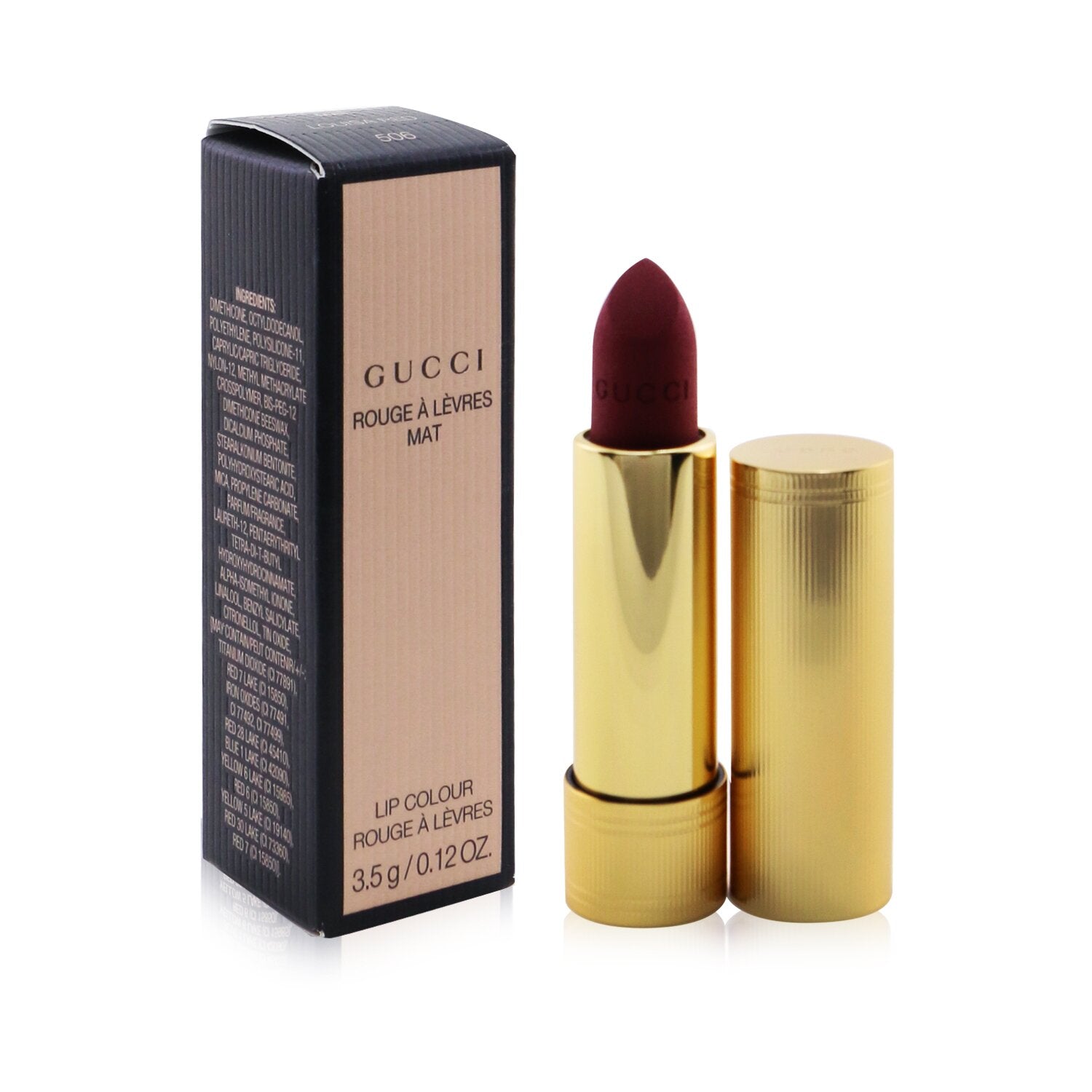 Gucci Rouge A Levres Mat Lip Colour - # 407 Patricia Pink  3.5g/0.12oz
