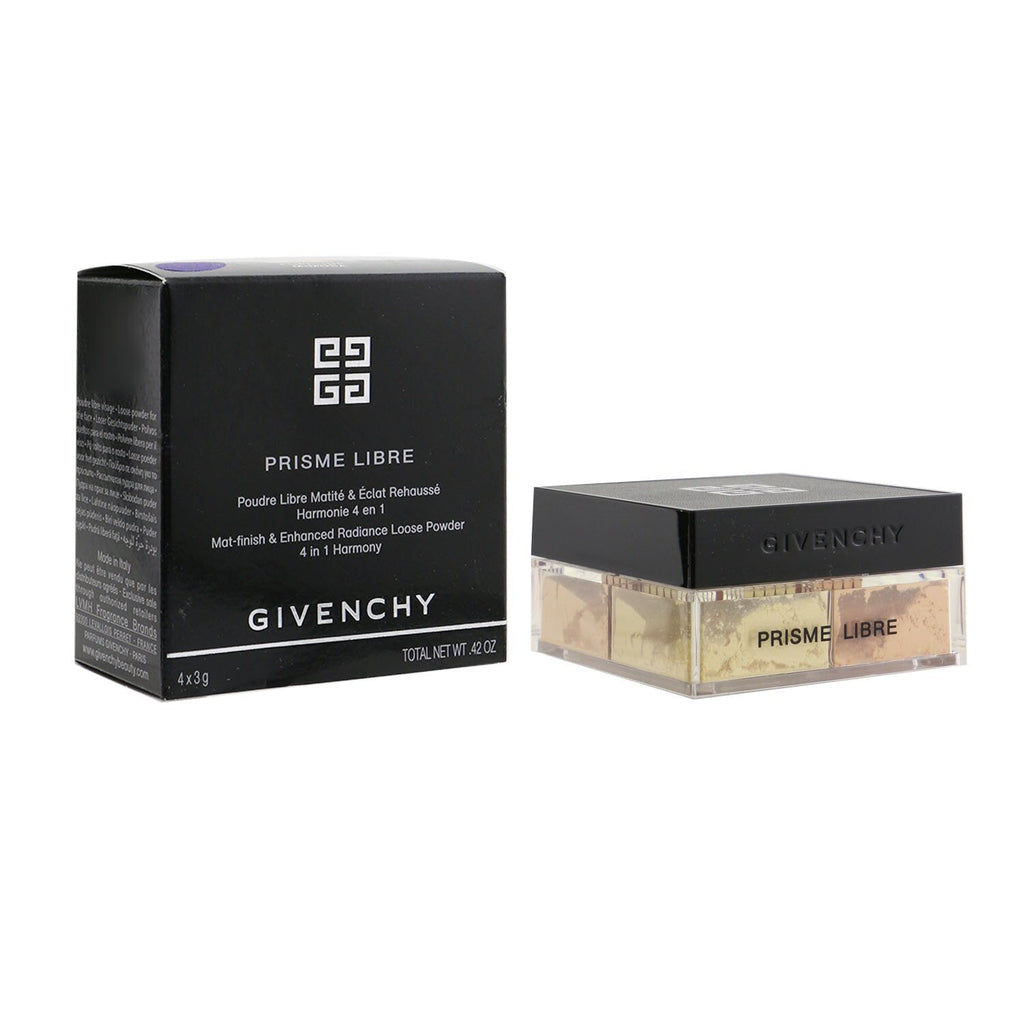 Givenchy Prisme Libre Mat Finish & Enhanced Radiance Loose Powder 4 In 1 Harmony - # 2 Satin Blanc  4x3g/0.105oz