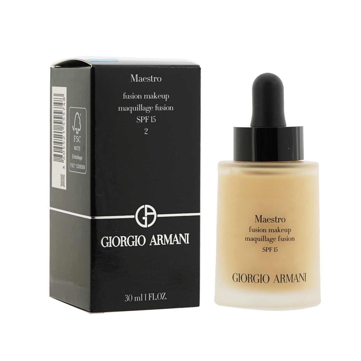 Giorgio Armani Maestro Fusion Make Up Foundation SPF 15 - # 5.5  30ml/1oz