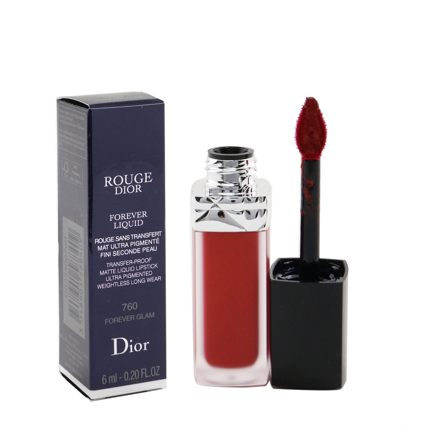 Christian Dior Rouge Dior Forever Matte Liquid Lipstick - # 200 Forevernude Touch  6ml/0.2oz