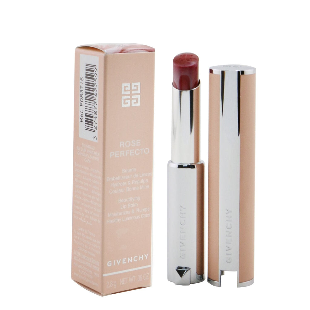 Givenchy Rose Perfecto Beautifying Lip Balm - # 37 Rouge Graine (Burgundy)  2.8g/0.09oz