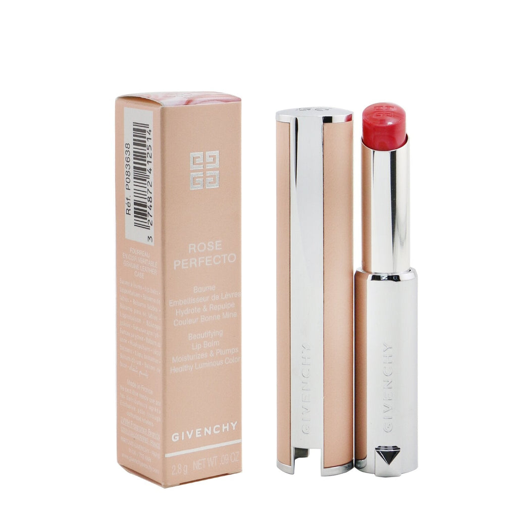 Givenchy Rose Perfecto Beautifying Lip Balm - # 37 Rouge Graine (Burgundy)  2.8g/0.09oz